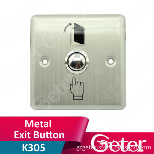 Stainless steel Exit Button Exit Switch Door Open Button release